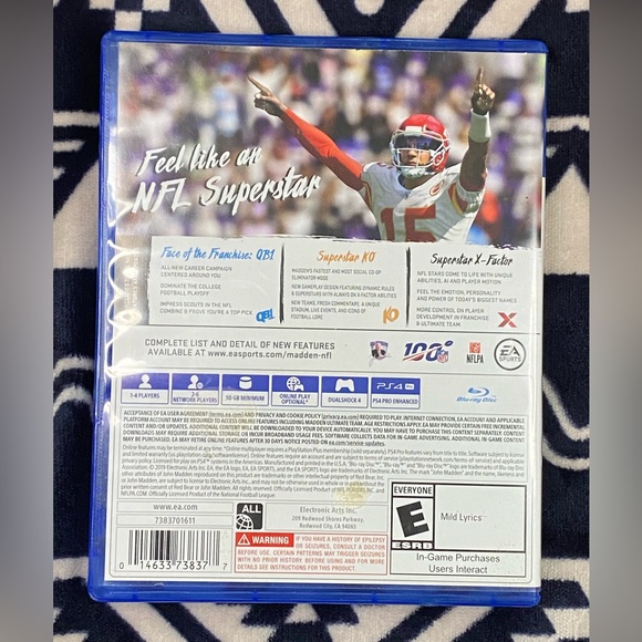 ‼️CLEARANCE‼️ Madden 20 for PS4 PlayStation 4 - Picture 4 of 4